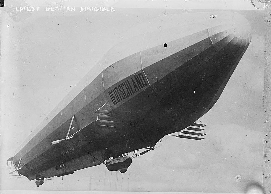 LZ-7 Deutschland; German Dirigible/Airship