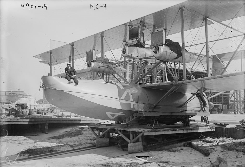 A Curtiss NC-4 Under Construction