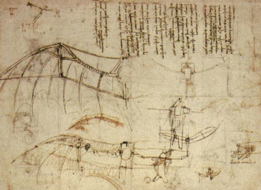 da Vinci's ornithopter