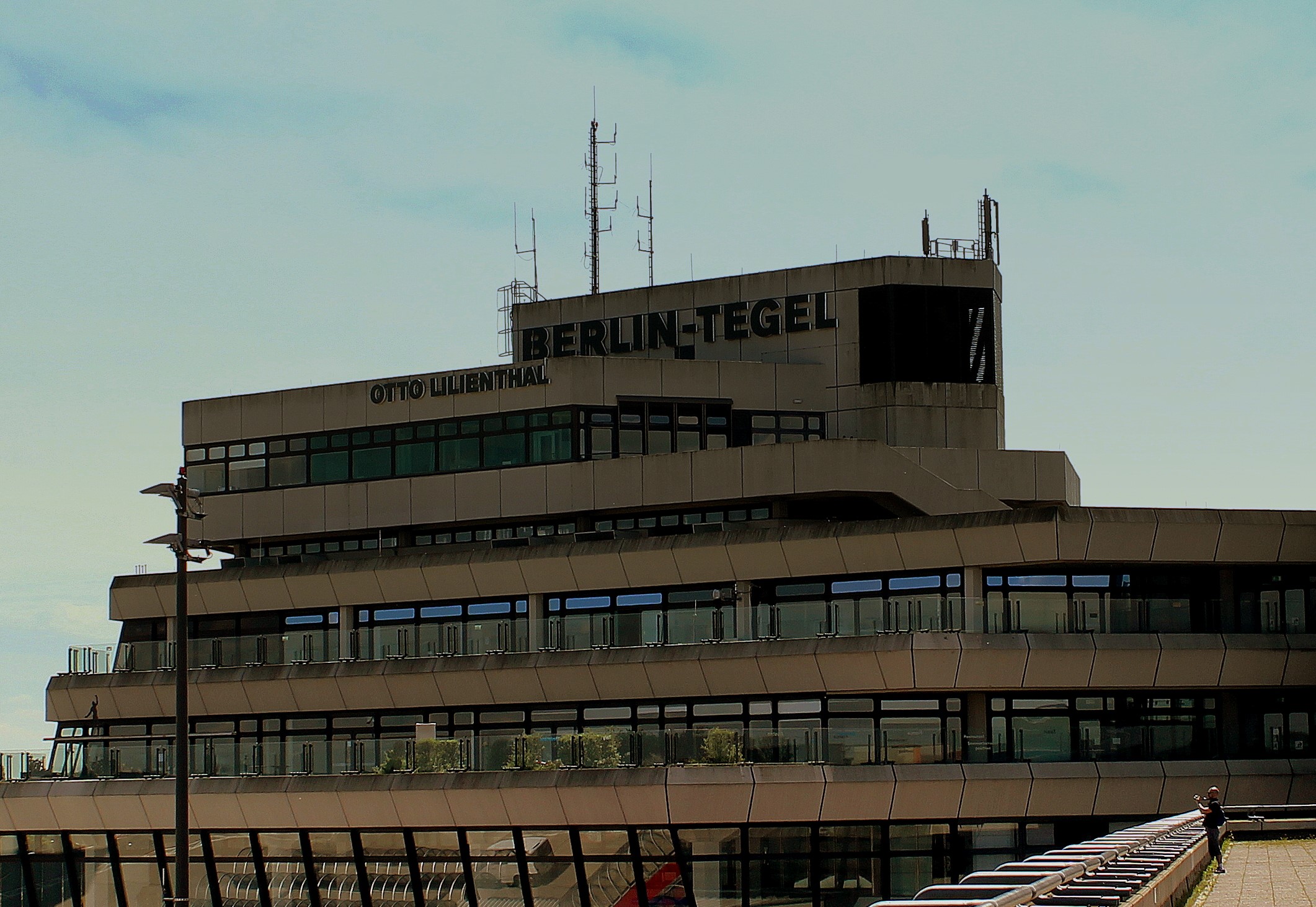 Otto Lilienthal's name on Berlin Tegel Airport