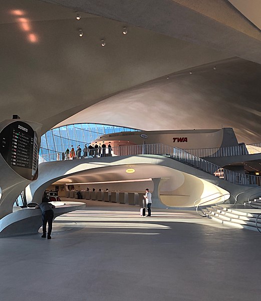 TWA Terminal interior