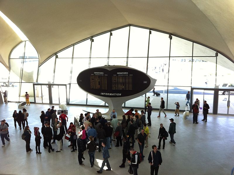 Front of the TWA terminal