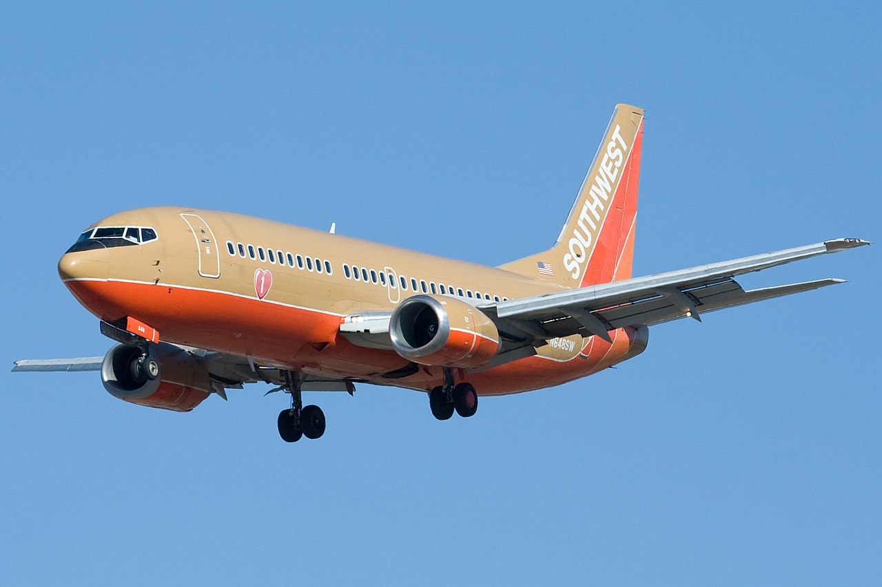 Southwest 737 Old livery