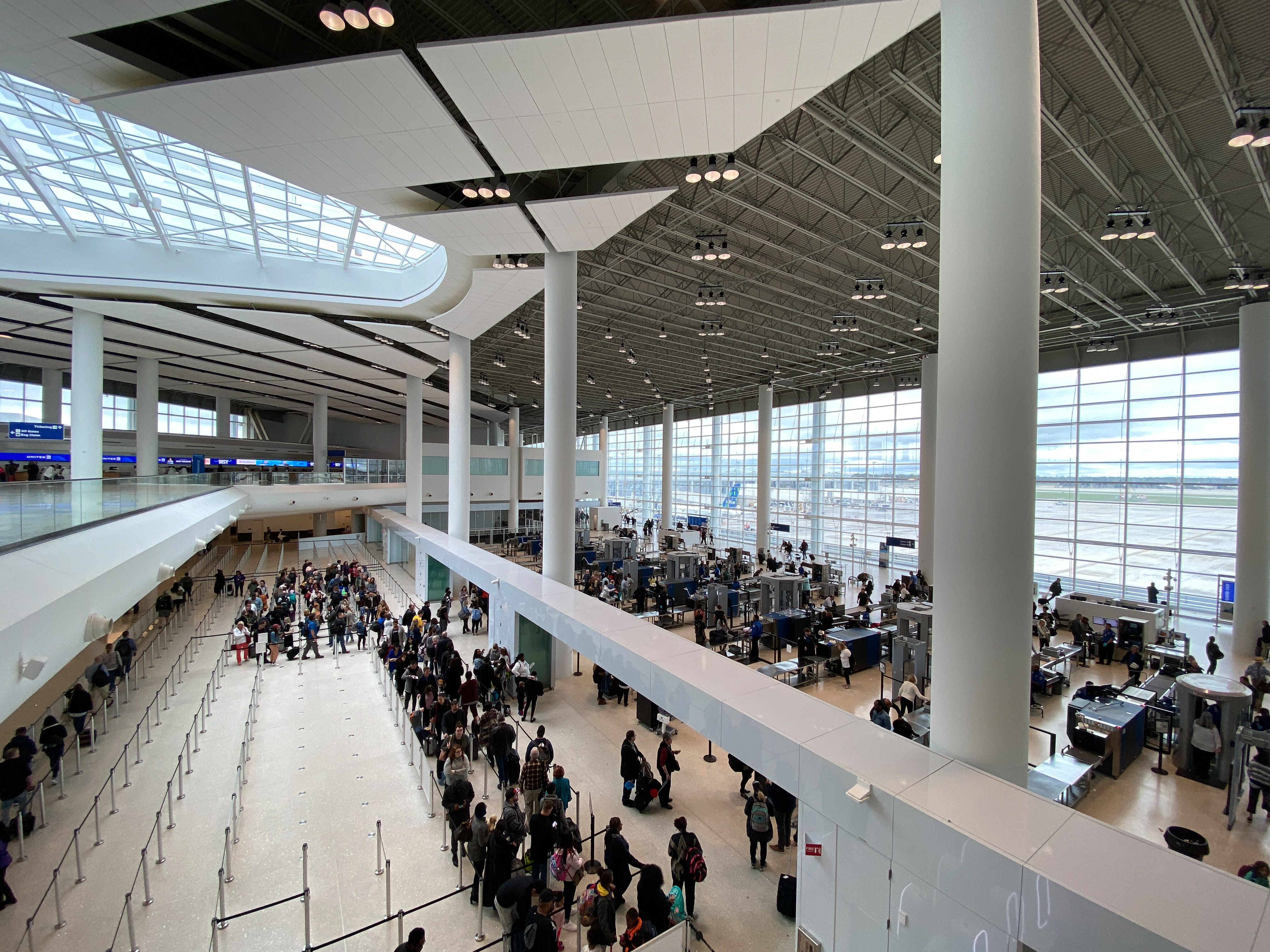 Security Checkpoints at MSY